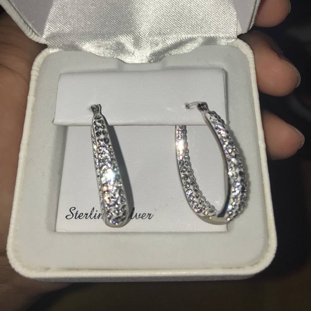 Sterling silver earrings